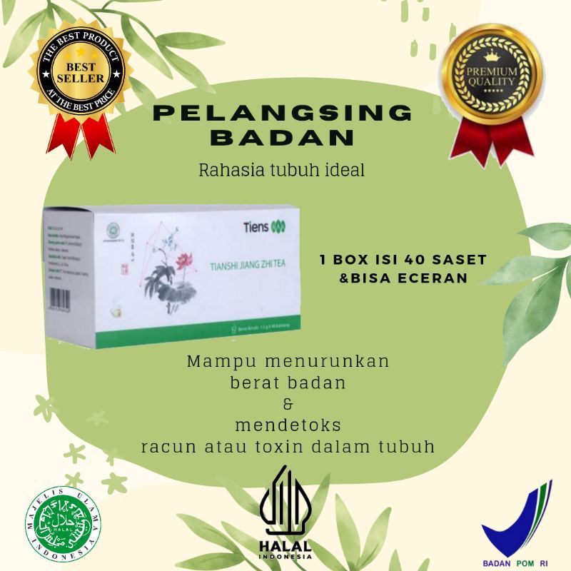 JIANG ZHI TEA/ Pelangsing badan alami/pelangsing terbaik di dunia