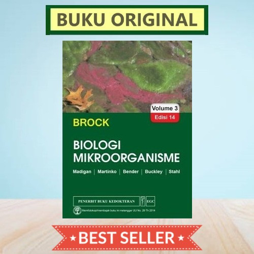 BROCK BIOLOGI MIKROORGANISME EDISI 14 VOLUME 3 - MARDIGAN - ORIGINAL
