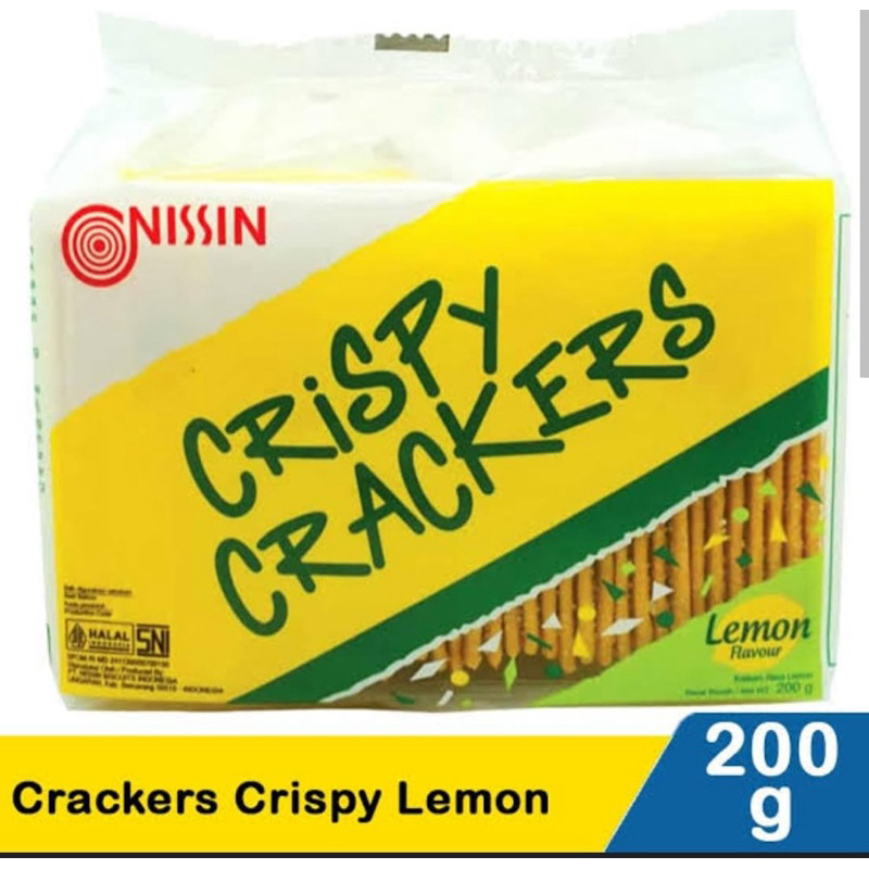 

Nissin Crispy Crackers Lemon 200gram