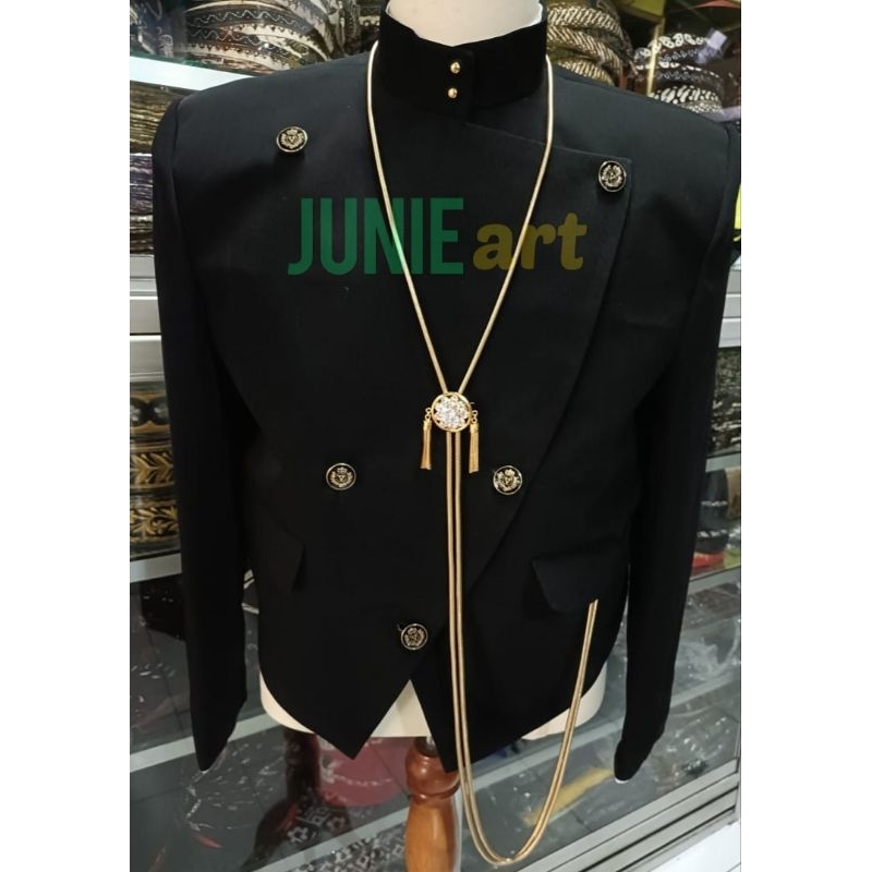 KALUNG ULUR + BROS PENGANTIN PRIA PREMIUM / KALUNG KARSET / KALUNG ULUR BUSANA ADAT JAWA