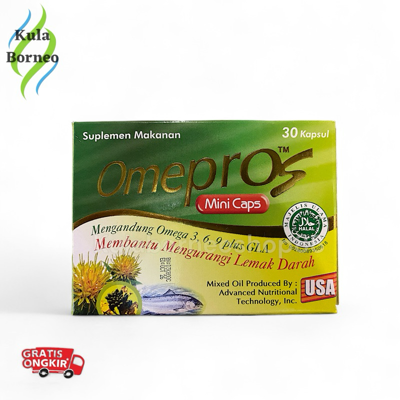 Omepros Mini Caps 30 Kapsul