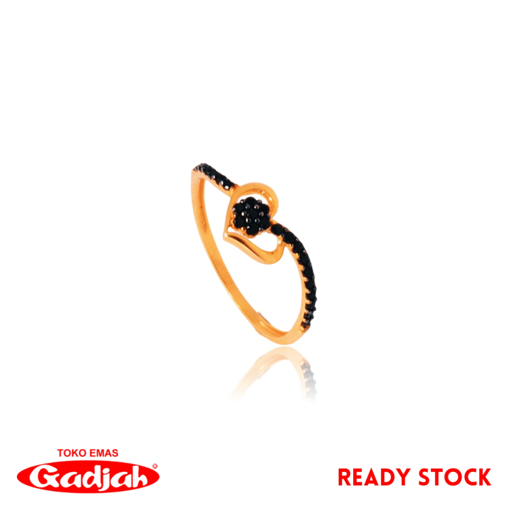 Cincin Emas Waru Gelombang Mata - Toko Emas Gadjah