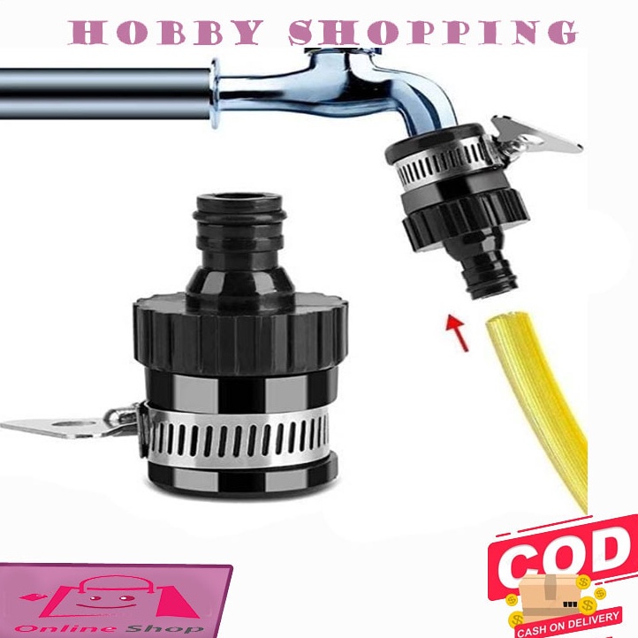 RjO Konektor Kran Universal Sambungan Selang  Sambungan Konektor Quick Release Ke Keran  Adaptor Kra