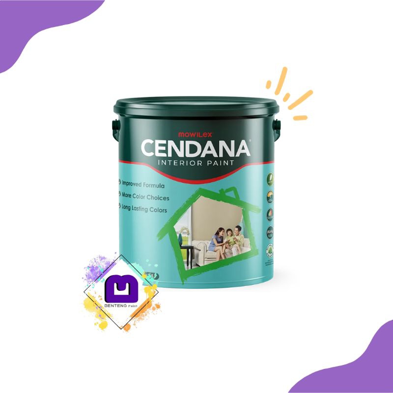 Mowilex Cendana Interior Paint Cat Dinding 20 Kg