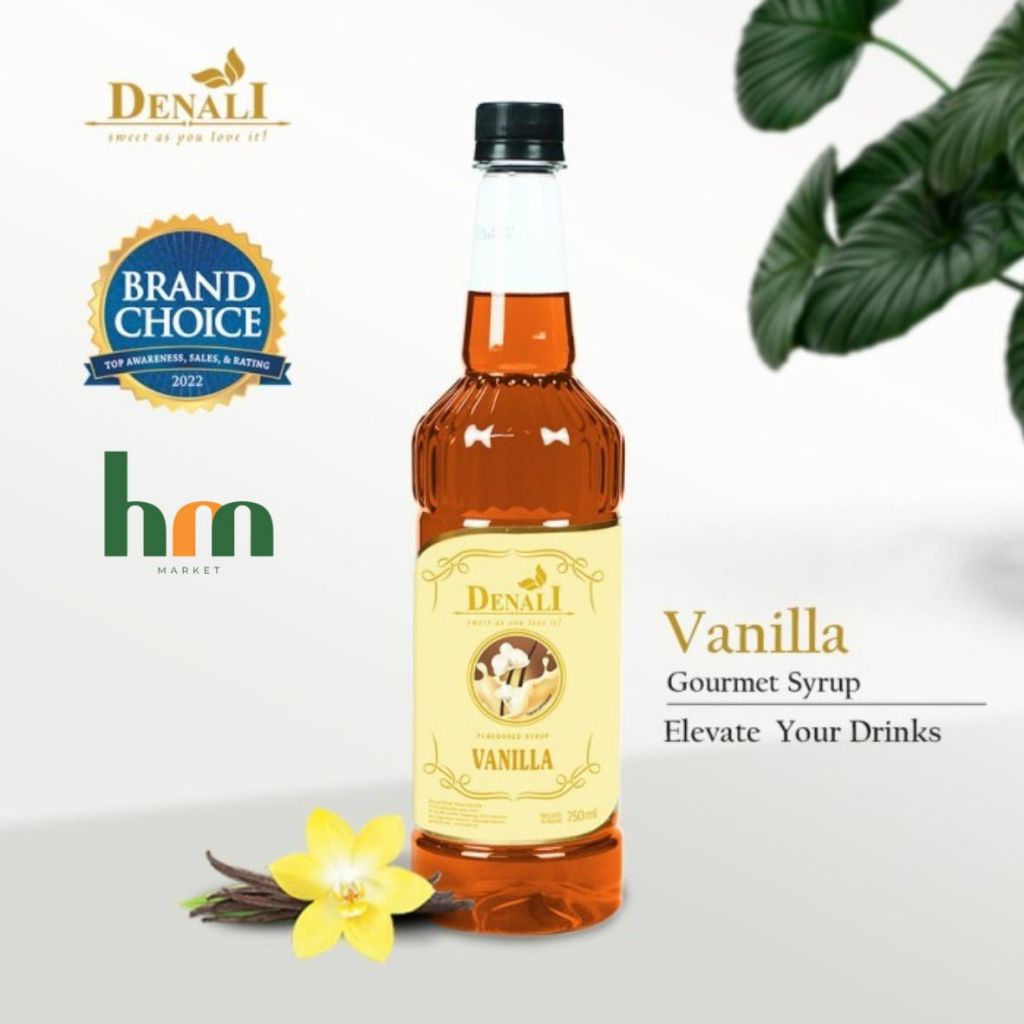 

Sirup Denali Vanilla 750ml | Syrup Vanilla Denali 750 ml