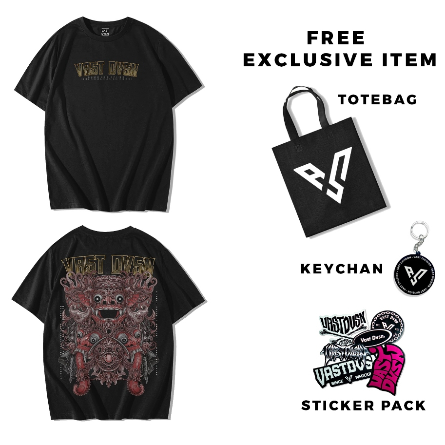 [Reguler] BAJU KAOS REGULER / GRAPHIC T-SHIRT REGULER "BALINESIA"