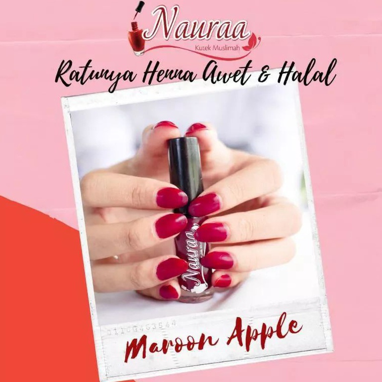 Grosir NAURA KUTEK MUSLIMAH BPOM  ORIGINAL RATUNYA HENNA AWET DAN HALAL SAH WUDHU KUTEK NAURA HALAL 