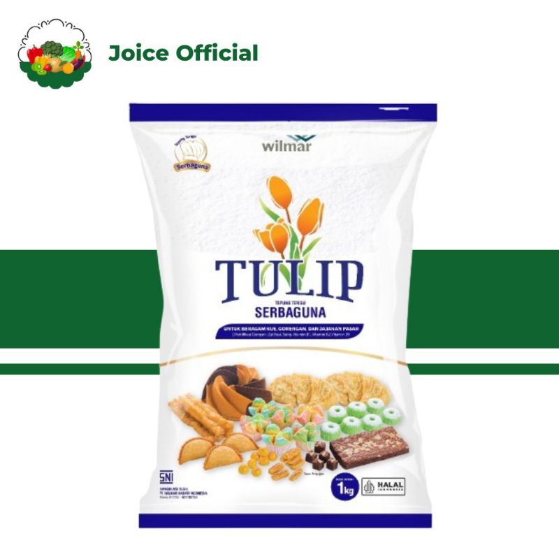 

Tepun Terigu Tulip Serbaguna 1Kg