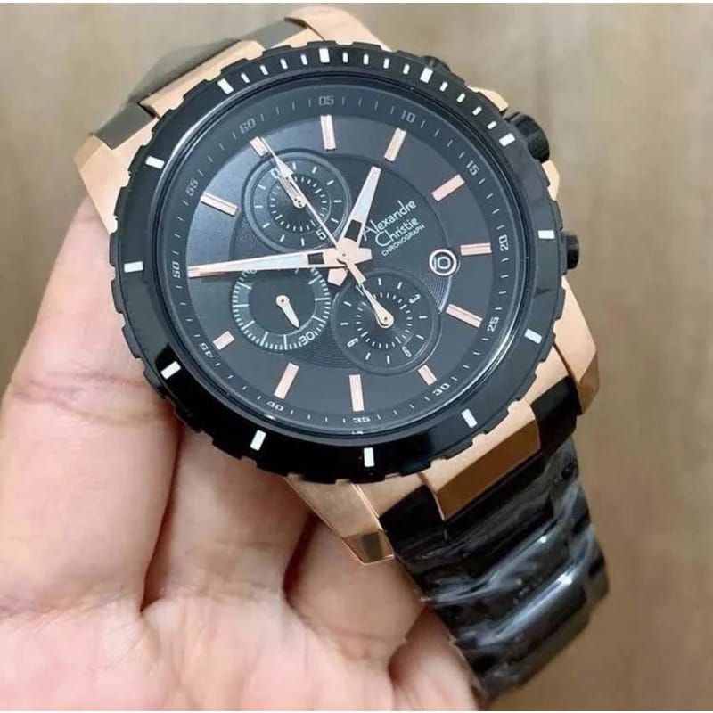 jam tangan pria ALEXANDRE CHRISTIE 6141