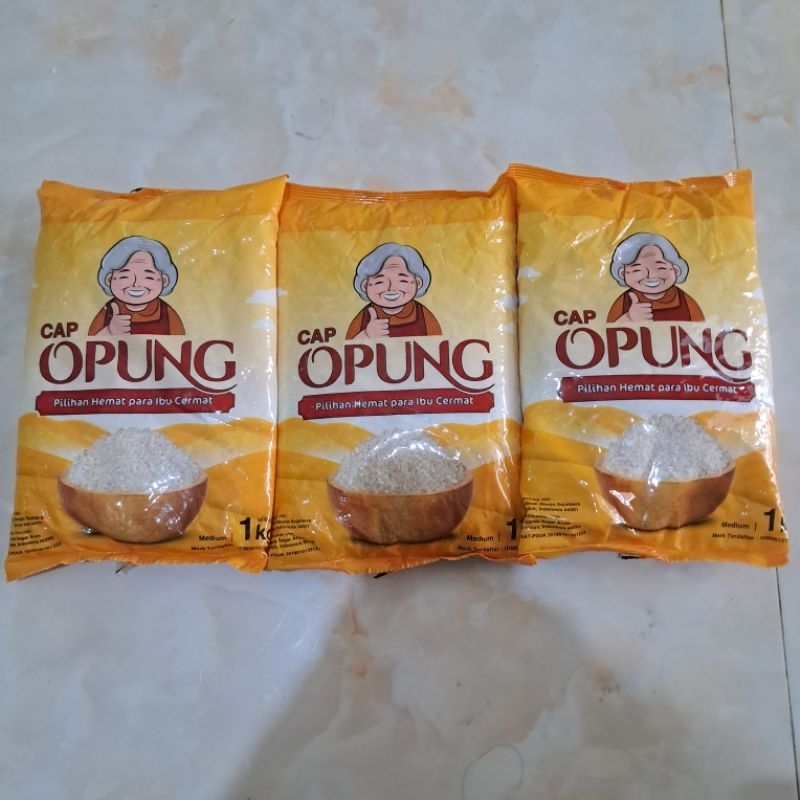 

BERAS OPUNG 1KG ENAK PULEN