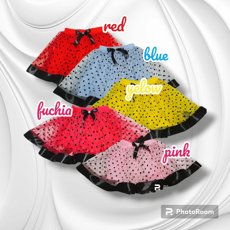Rok tutu anak perempuan/rok tutu dot/rok tutu floking/rok tile/rok uk bany-12th