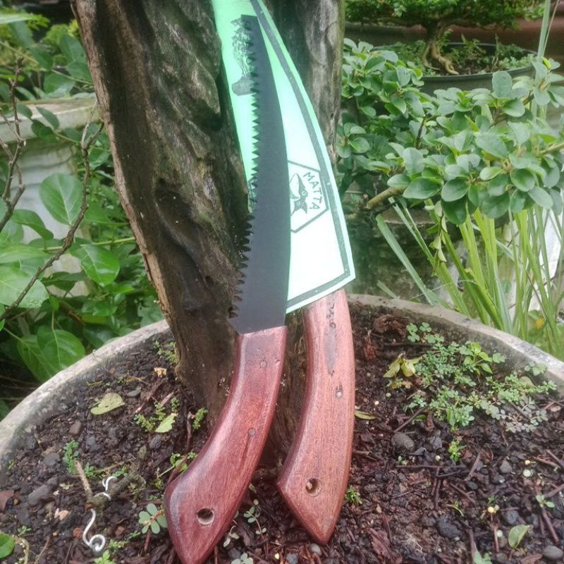 alat bonsai gergaji kecil 27cm baja selendang tajam