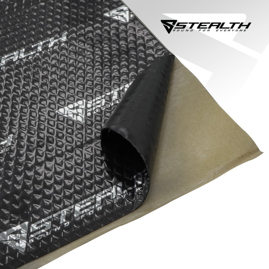 Peredam Mobil stealth alumunium butyl rubber 1.8 mm