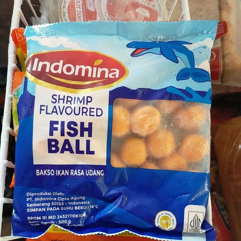 

Indomina Bakso Ikan Rasa Udang 500 gr