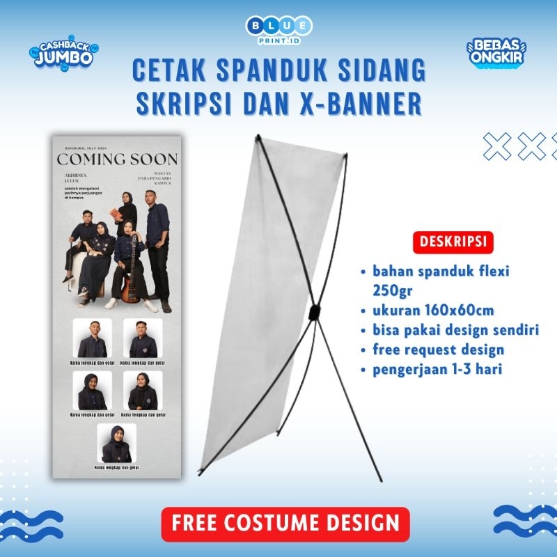CETAK SPANDUK SIDANG SKRIPSI | CETAK SPANDUK WISUDA | CETAK SPANDUK X BANNER WISUDA | CETAK SPANDUK 