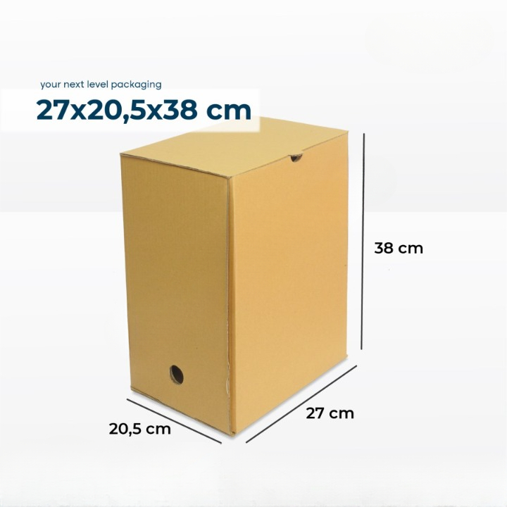 

Box Arsip Kardus File Single Wall File Box Penyimpanan Dokumen Ukuran 27x20,5x38 cm