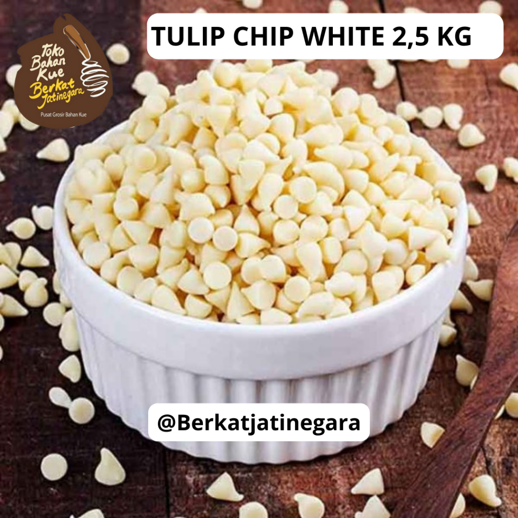 

TULIP CHIP WHITE COUMPOND 2,5kg / CHOCO CHIP WHITE 2,5 kg