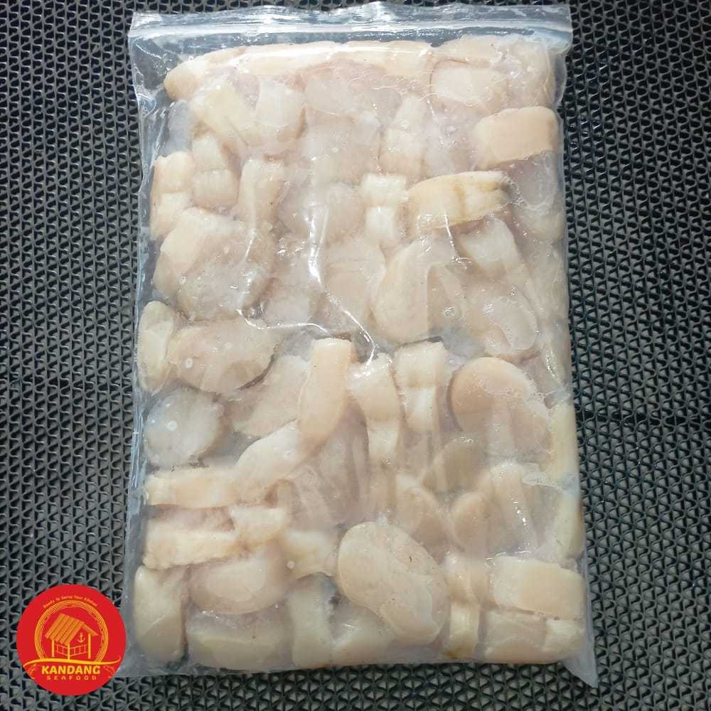 

Scallop Kerang Kampak Kerang Simping ( Daging Saja ) 1Kg