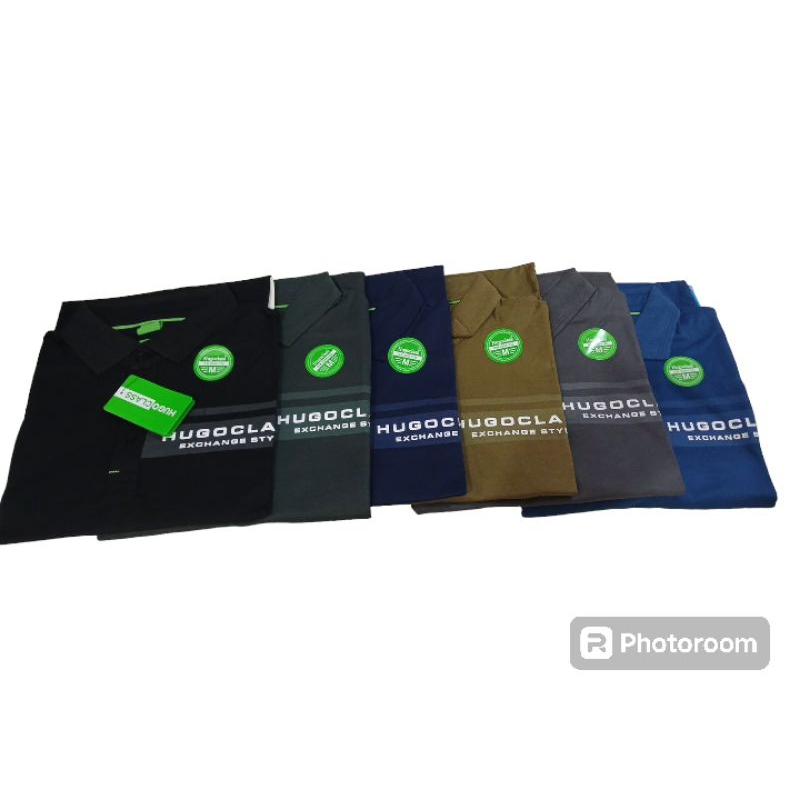 kaos kerah hugo / kerah hugo class