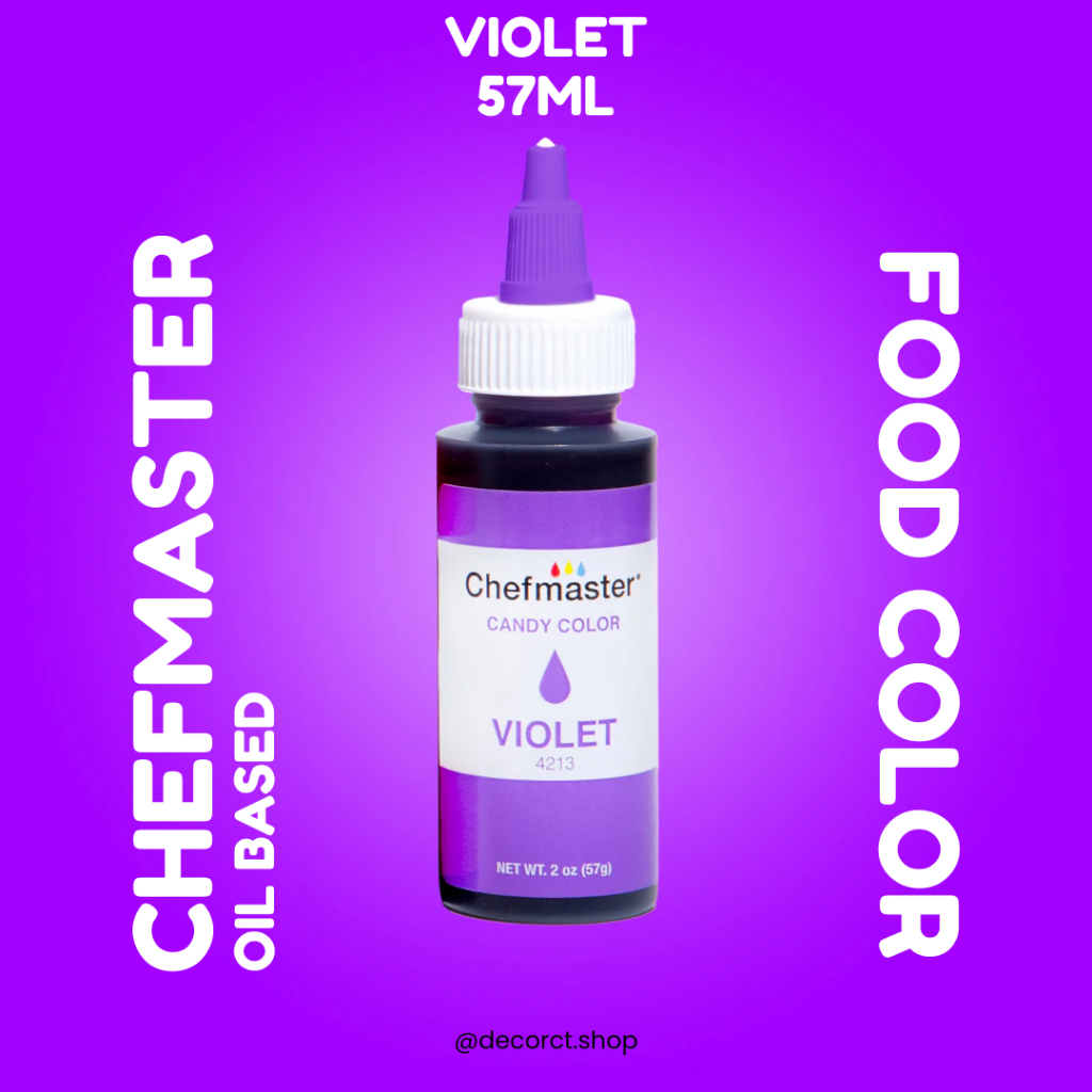 

Chefmaster Candy Color - Violet / Pewarna Makanan Kue