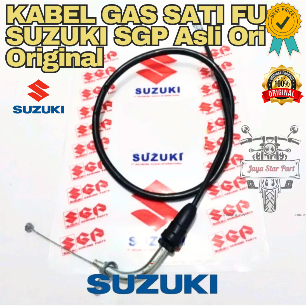 ORI KABEL GAS SATRIA FU SUZUKI SGP