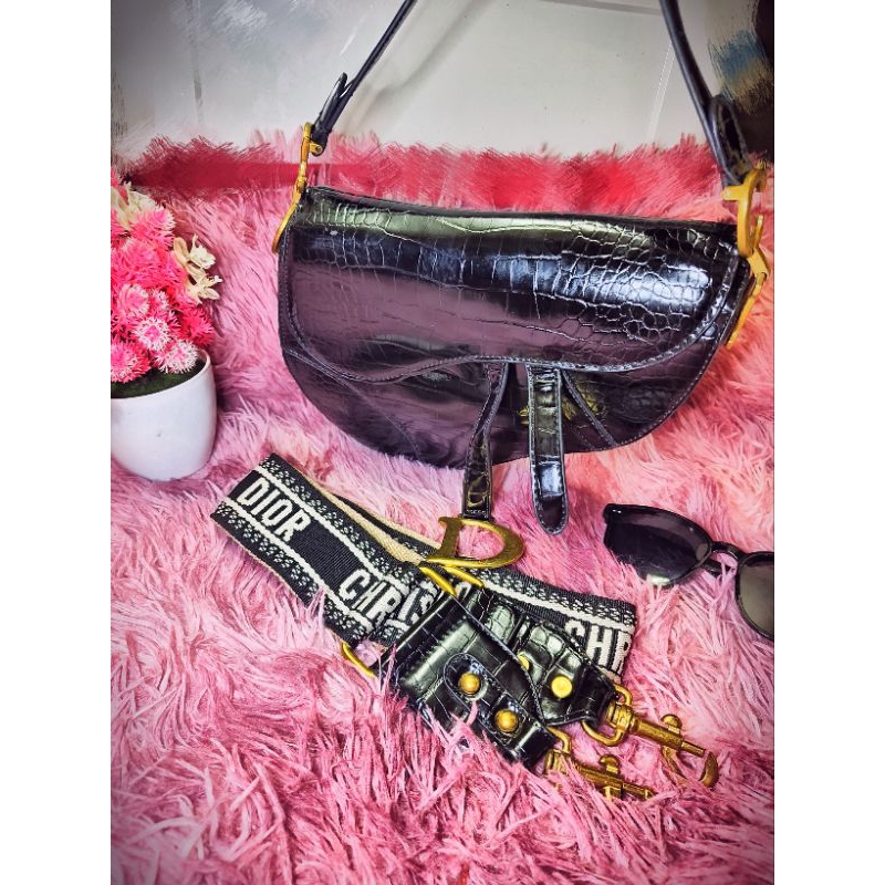 TAS WANITA TAS DI*R CROCO GLOSSY