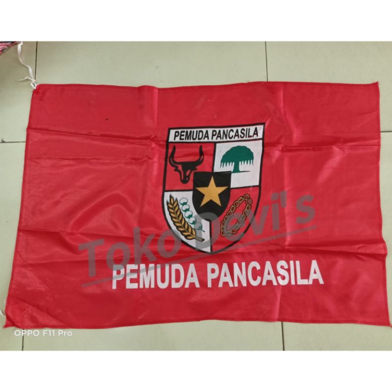Bendera PP 60X90, Bendera PP 75x115/Bendera Pemuda Pancasila Ukuran 60X90