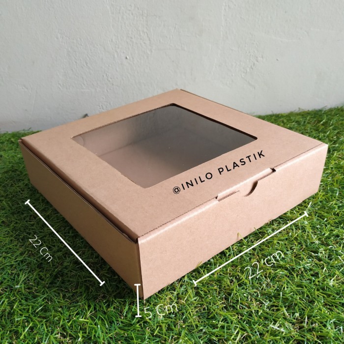 

Dus Fuji Coklat Kaca 22x22x5cm isi 10 lembar