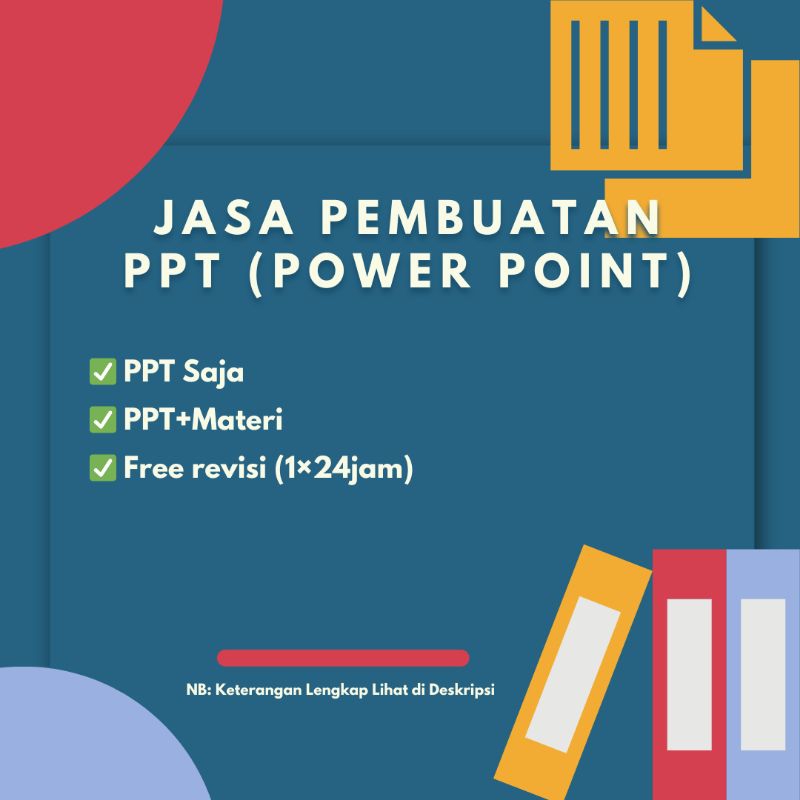 Jasa Pembuatan PPT (PowerPoint)