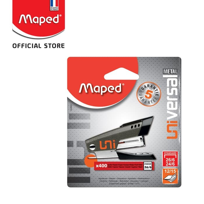 

Maped Hekter Universal Metal Mini Stapler no. 24/6 - Blister