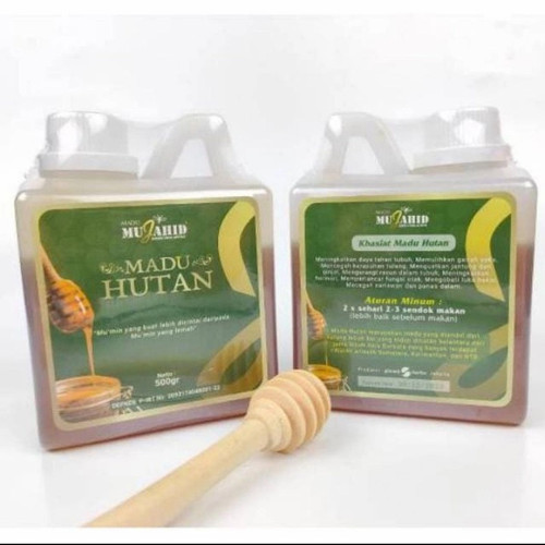 

Madu Mujahid Hutan Kalimantan 1/2 kg I 500 Gr [kemasan hijau] Original