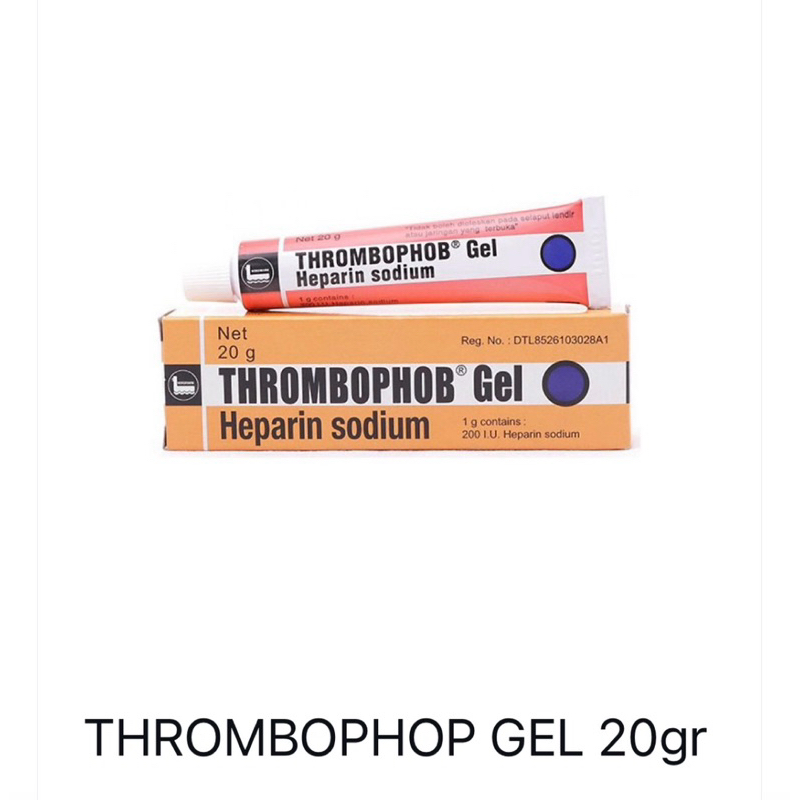 Thrombophob Gel 20gr/SalepMemar/trombopop/bengkak/thrombopop/bengkak