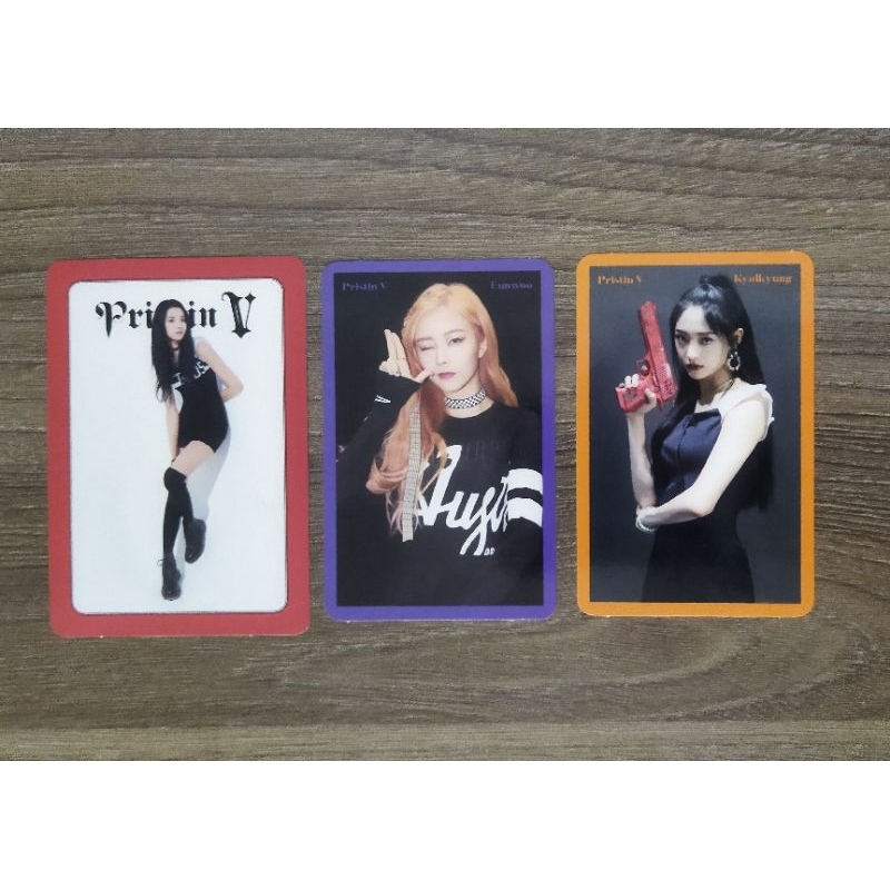 Photocard Pristin V Official Get It