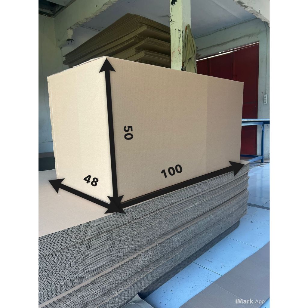 

Kardus baru uk 100 x 48 x 50cm