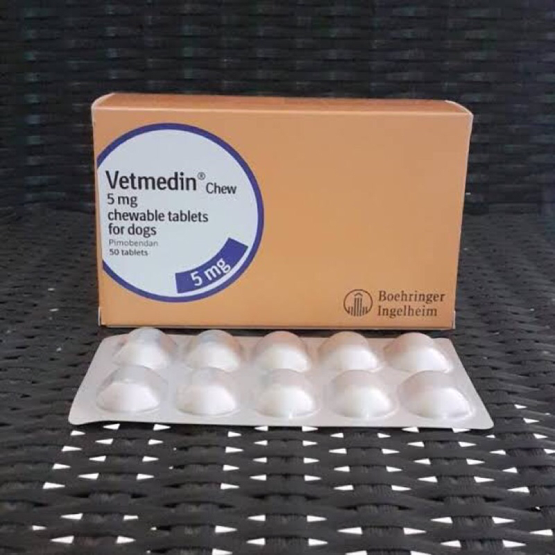 Vetmedin tablet 5 mg per STRIP