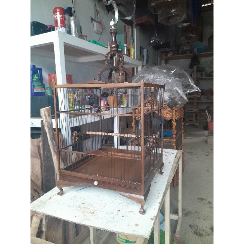 SANGKAR KOTAK BURUNG KECIL