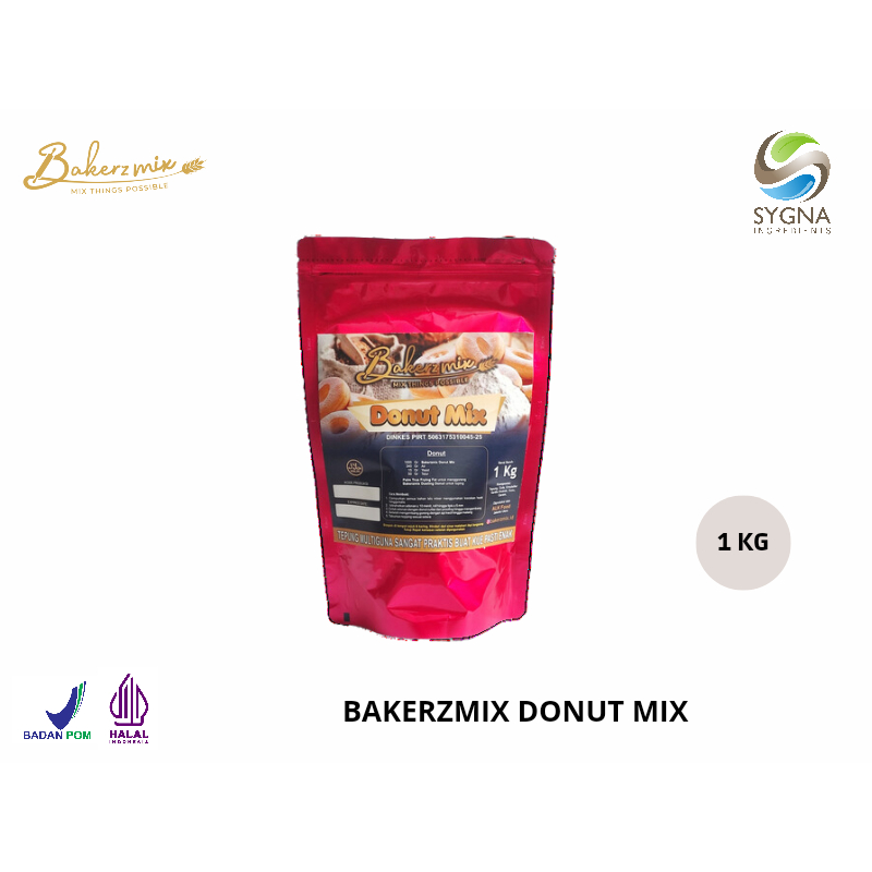 

Tepung Premix - Bakerzmix Donut Mix 1 Kg