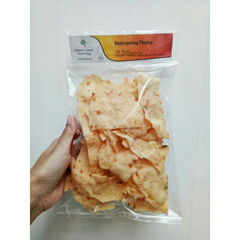 

CCB Keripik Kecimpring Pedas 80 Gram cemilan Bandung