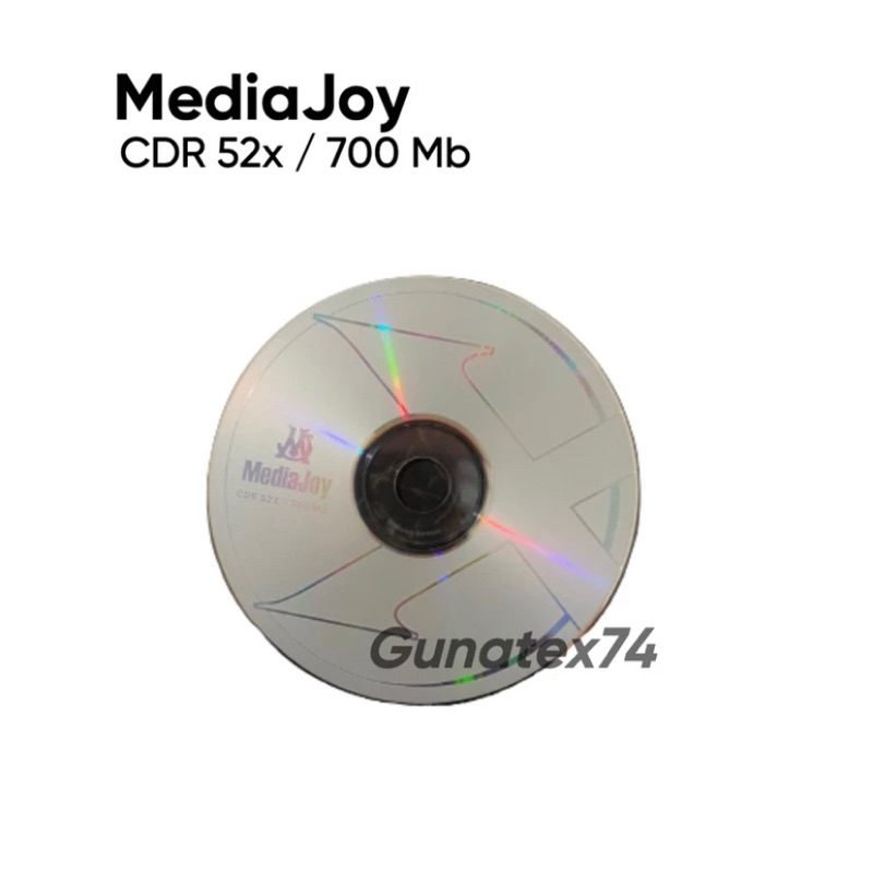 CD Kosong Eceran 50 Pcs CD-R MediaJoy 52x 700 Mb CDR Media Joy CD Kosong CD Burning Kosong CD Grosir