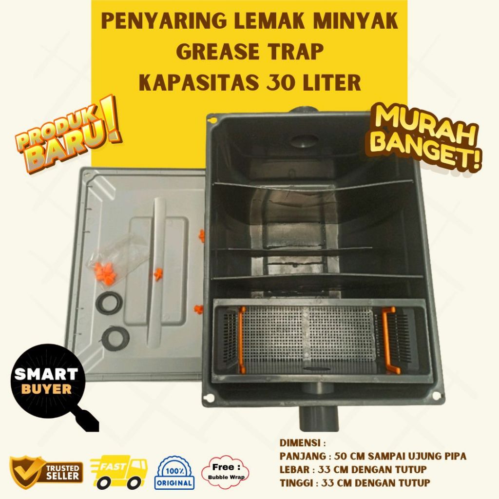 Grease Trap Penyaring Lemak Minyak Dapur Resto Rumah Tangga