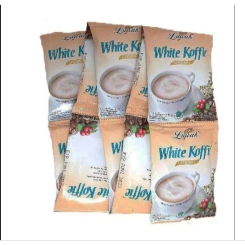 

Kopi Luwak Whaite Coffe Rencengan Isi 10PCS