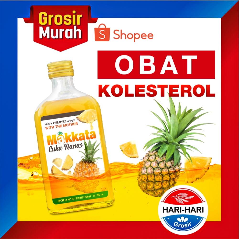 

CUKA NANAS MAKKATA SARI NANAS MURNI FERMENTASI ALAMI ORGANIK Obat Kolesterol Tinggi Asam Urat Herbal