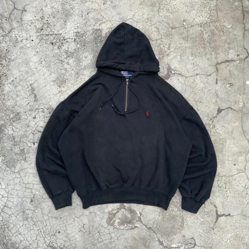 vtg Polo Ralph Lauren Quarter Zip hoodie