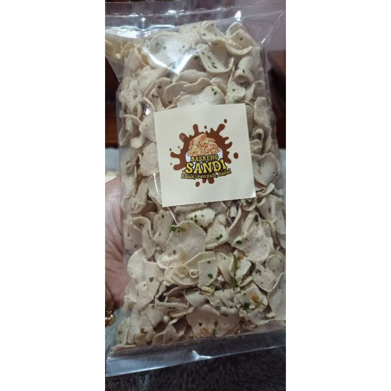 

BASRENG ORIGINAL DAUN JERUK GURIH RENYAH KRIUK KEMASAN 500 GRAM