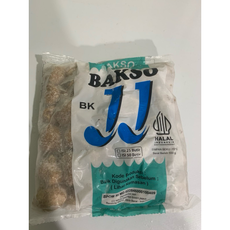 

Bakso JJ Urat Isi 50pcs