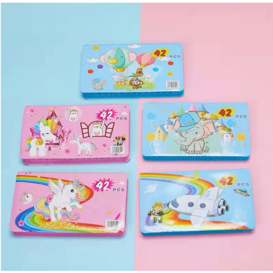 

ID CRAYON MEWARNAI 42PCS / CRAYON LUKIS ANAK 42PCS / PENSIL WARNA ANAK ART SET