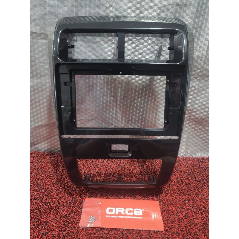 frame head unit android 10 inch mobil agya 2019