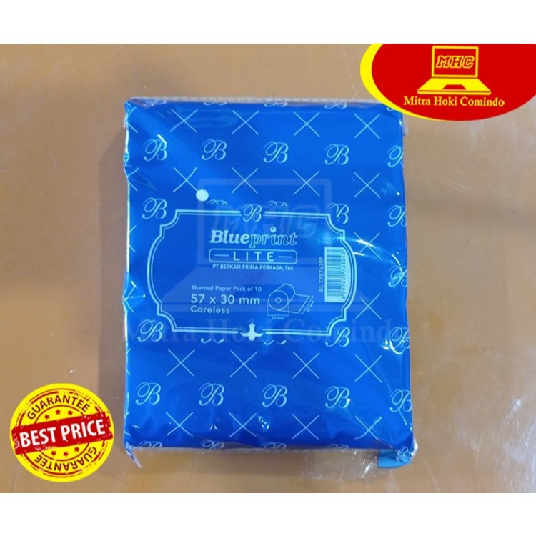 

Kertas Thermal Kertas Kasir Kertas Struk Blueprint Lite 57mm x 30mm