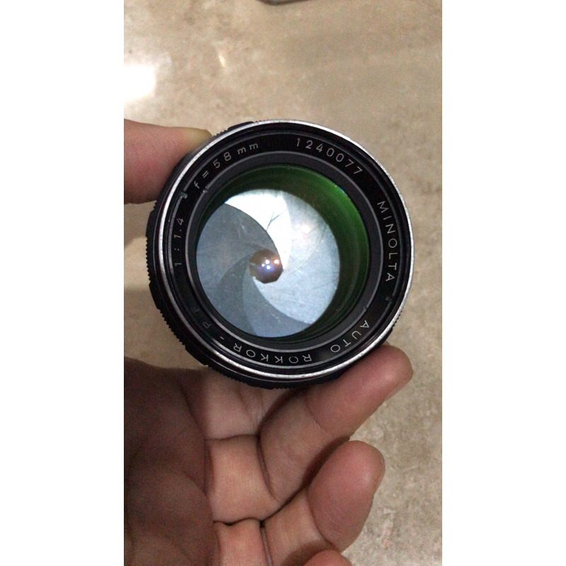 Minolta 58mm 1:1.4