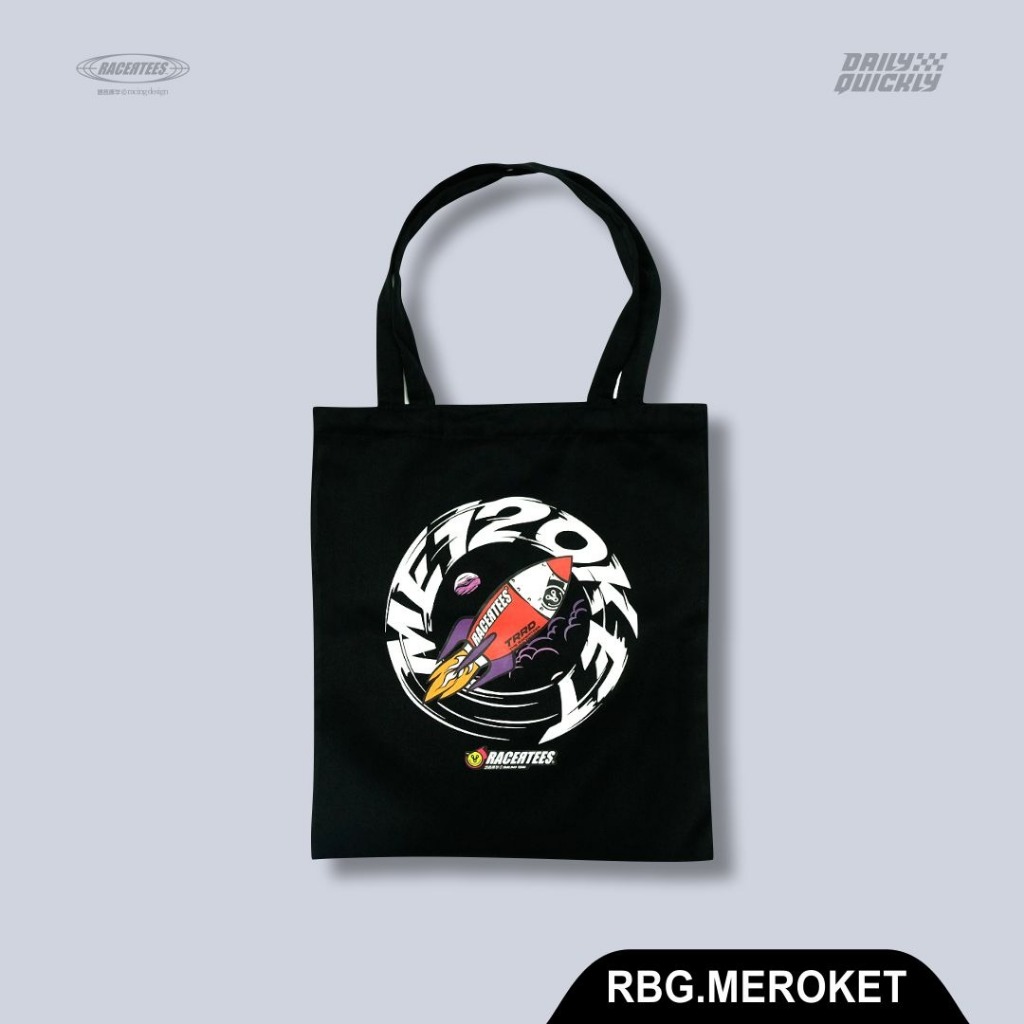 RACERTEES TAS TOTEBAG "MEROKET"